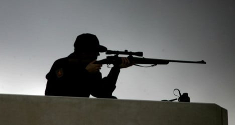 Protesters beware: 120 snipers to guard king