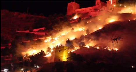 Spanish mayor charged with setting town on fire