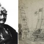 Kaiser’s early love of sea surfaces in sketches
