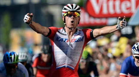 Tour de France: Norway's Kristoff wins stage 12