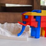 A three-dimensional elephant puzzle.Photo: Dimension Alley