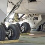 Boeing 747 loses wheel above Linz