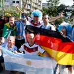 Brazilians back Germany against Argentina