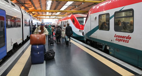 Man killed by train on Rome airport line