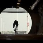 VIDEO: Froome cycles Channel Tunnel to France