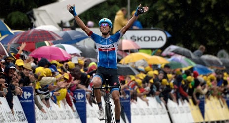 Tour de France stage 19: Lithuanian makes history