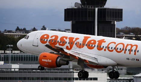 EasyJet expands routes from Swiss airports
