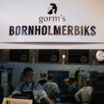 At Gorm's Bornholmerbiks, festival guests could dine on the Danish speciality Burning Love (brændende kærlighed).Photo: Bobby Anwar
