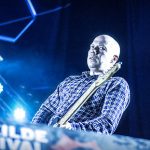 Mogwai's Friday night show at Arena was a classic example of what the right time and placement can mean for a Roskilde gig. The Scottish rockers owned the night. (Justin Cremer)Photo: Jens Nørgaard Larsen/Scanpix