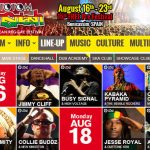 Rototom Sunsplash, Benicàssim (Valencia), August 16th to August 23rd: Europe's biggest reggae festival is held in Benicàssim every August. This year's biggest names include reggae legend Jimmy Cliff (of The Harder They Come fame) as well as Sean Paul and Beenie Man. 
