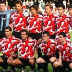 Athletic de Bilbao: a club with history, values and a diehard fanbase. Release a home kit that looks like Picasso designed it and it's not going to go down too well. Overwhelming opposition by fans meant Athletic's 'ketchup' kit was never worn by players during a La Liga match. Photo: Blogs EiTB