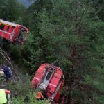 Landslide derails Swiss passenger train