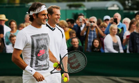 Swedish tennis ace thrilled to coach Federer