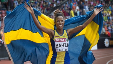 Sweden's Bahta denies Hassan to claim gold