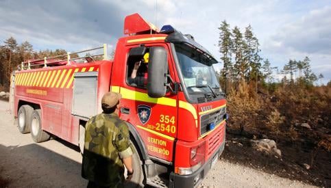 Firefighters push to get Swedes back home