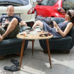 <b>Hang out on the streets:</b> It's only a matter of time before those tables lining the sidewalks become de facto smoking areas for cafes, restaurants and bars. Enjoy an outside brunch or cocktail hour while it's still warm enough to do so in just a sweater. Photo: DPA