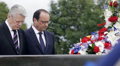 France and Germany are 'an example to the world'