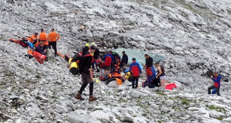 Dramatic cave rescue under way in Austria