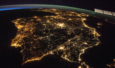 Pic of the day: Spain dazzles in Nasa photo