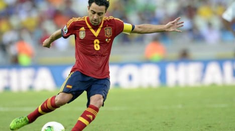 Spain's Xavi announces international retirement