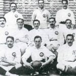 THE ALL-WHITES: The ‘merengues’, as Real Madrid are colloquially known, are the most famous football team in the world to play all in white. There are two theories as to how the team’s founders came to choose the colour: 1) They were influenced by London side Corinthian F.C., one of the best clubs at the start of the 1900s. 2) Players would remove their clothes and play in their white underwear. As Real were the oldest team in the capital, they were the only ones who didn’t have to wear a different colour sash to distinguish them. Photo: Fma12/Flickr