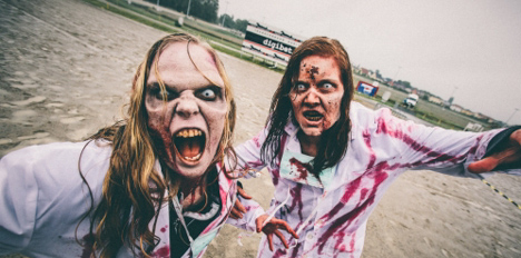 Running dead: zombies heading to Austria