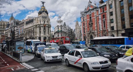Madrid fights traffic jams with city centre car ban