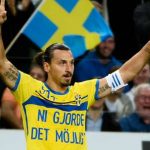 Zlatan celebrates goal record for Sweden