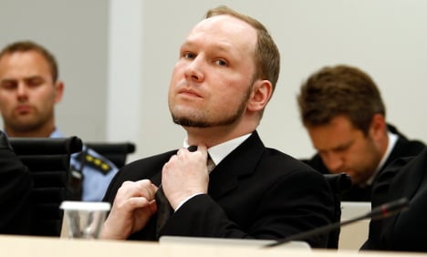 Breivik says father can't visit unless he's a fascist