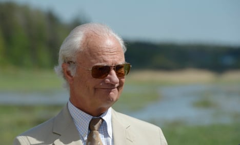 King Carl XVI Gustaf 'unhurt' after crash