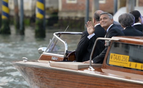 Clooney ties knot in star-studded Venice bash