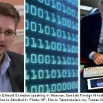 Row as Snowden wins Swedish rights prize