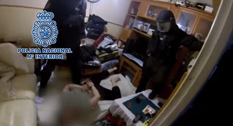 Video: Police nab Spain's most wanted paedophile