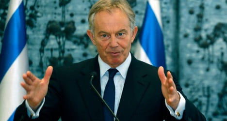 French leader hits out at Blair about Iraq invasion