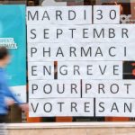 French pharmacies shut up shop in protest