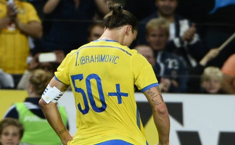 Zlatan rules out breaking Swedish caps record