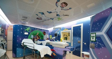 Hospital turns kids’ MRI into space odyssey