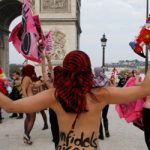Topless feminists urge ‘infidels’  to revolt