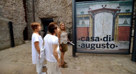 Augustus's rooms open for first time in Rome