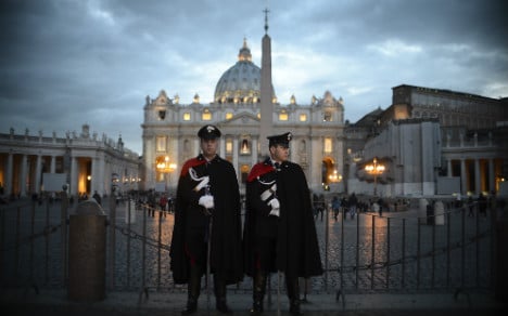 Security upped at Vatican over attack fears
