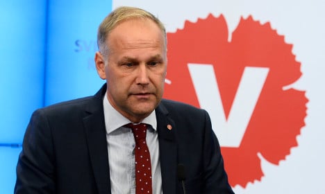 Löfven rules out making government with the Left