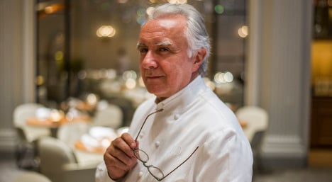 Godfather of French gastronomy bans meat