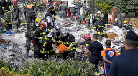 Paris building blast: Eighth body found