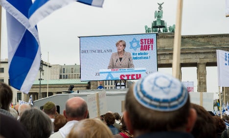 Merkel: 'Jewish life is part of German identity'