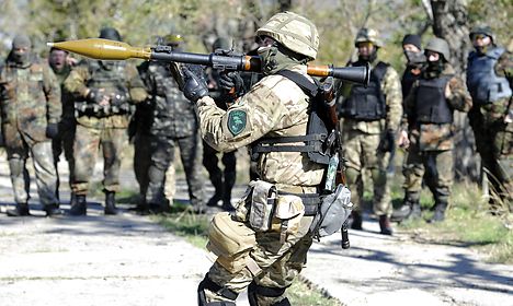 Danes fighting against Russia in Ukraine