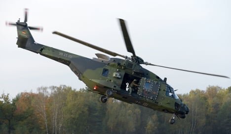 German helicopter fleet 'not fit for Nato'
