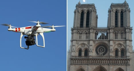 Notre Dame drone flight lands tourist in jail