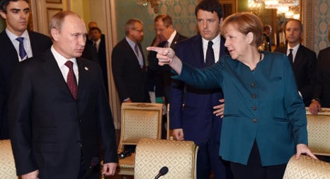 Renzi feeling 'positive' over Ukraine solution
