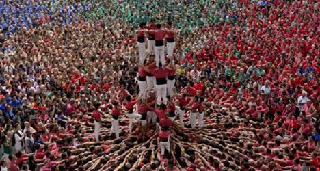 In Pictures: Catalonia’s amazing human towers