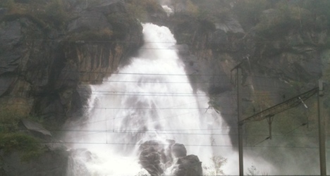 Heavy Rain Triggers Landslides In Ticino